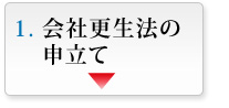 会社更生法の申立て